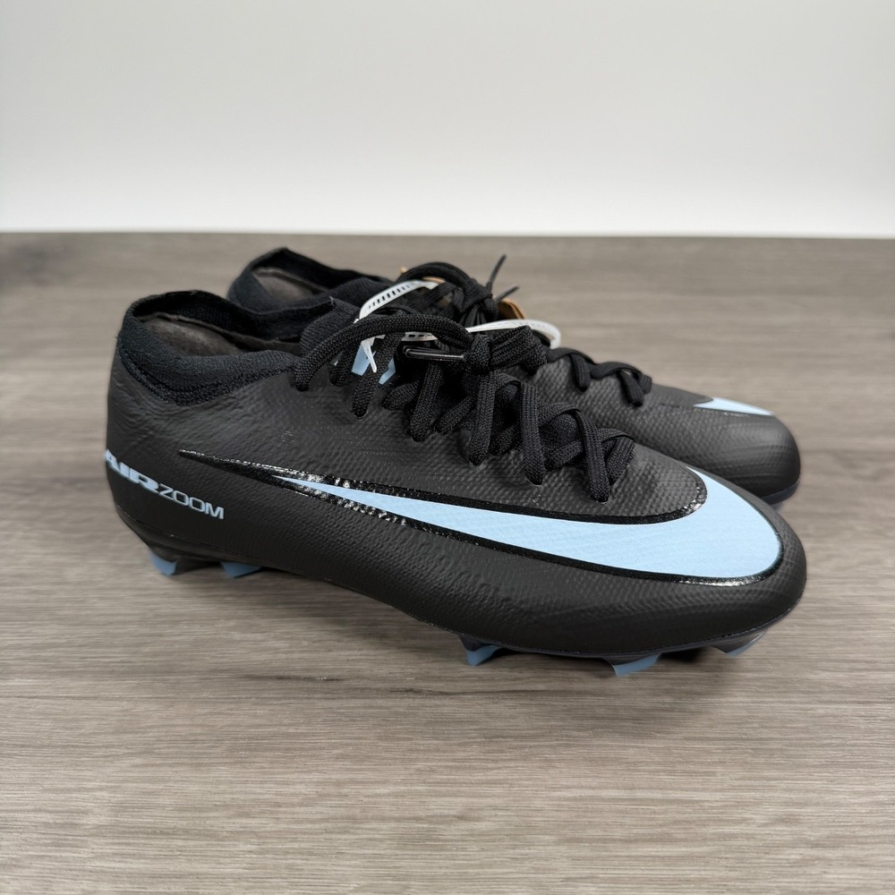 Nike Zoom Mercurial Vapor 16 Pro FG Soccer Cleats Black HF5448-001 Youth Size 4Y